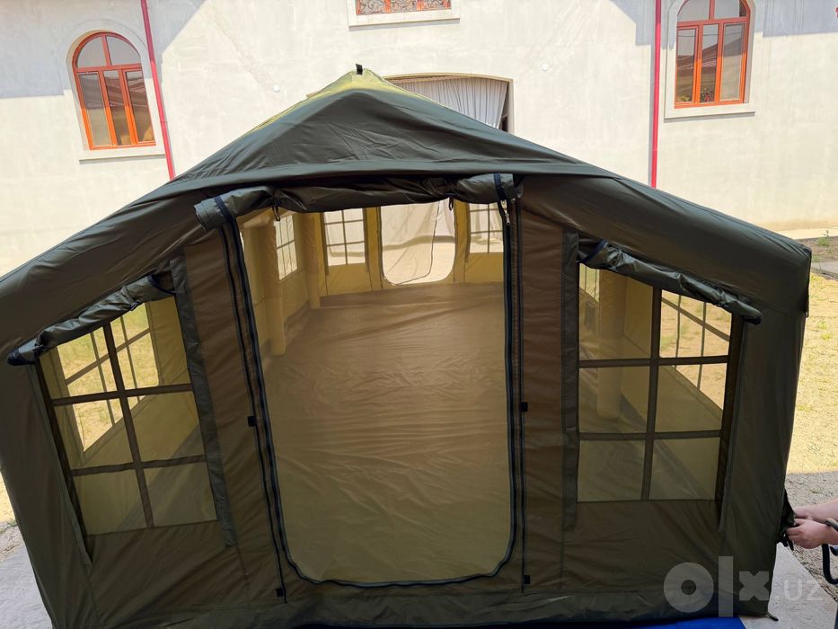 Katta palatka 3x6 metr, 18 kishidan kop va kotta guruhlar uchun