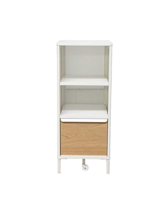 Бял офис шкаф за съхранение IKEA