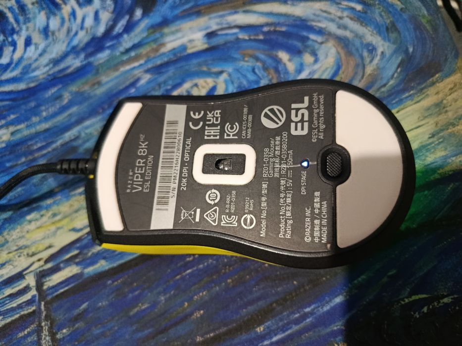Мышь Razer Viper 8KHz, ESL Edition, USB
