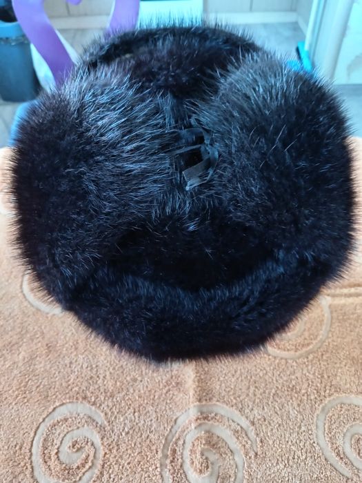 Шапка ушанка из андатры