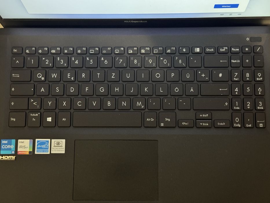 Asus ExpertBook B1 i5 windows 10 pro2022