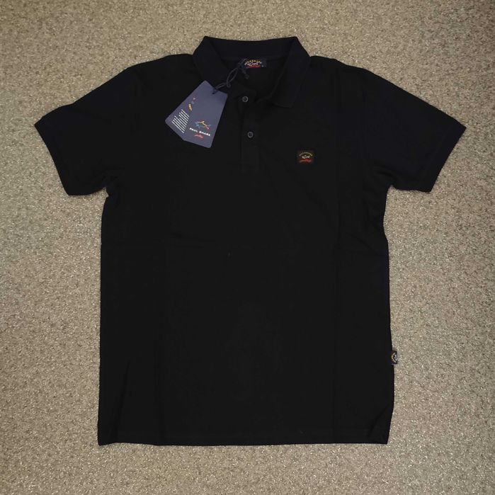 Нова мъжка тениска фланелка с яка Paul and Shark t-shirt блуза