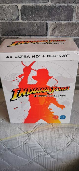 Indiana Jones 4-Movie Collection Steelbook 4K UHD + Blu-Ray