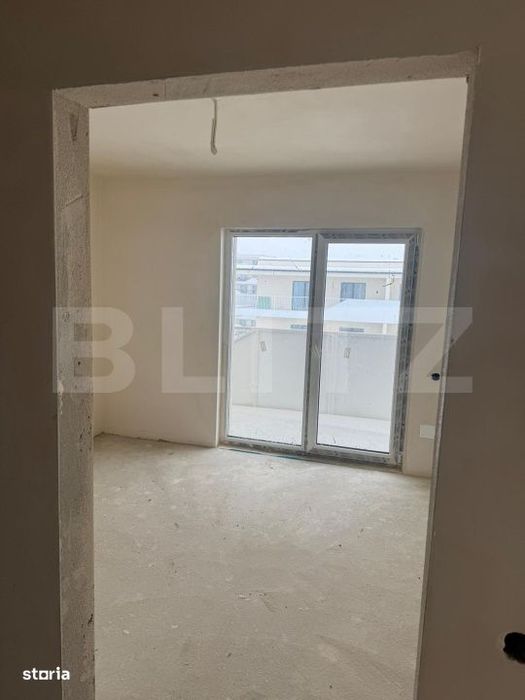 Apartament semifinisat, finisaje la cerere, terasa, parcare, lift, zon