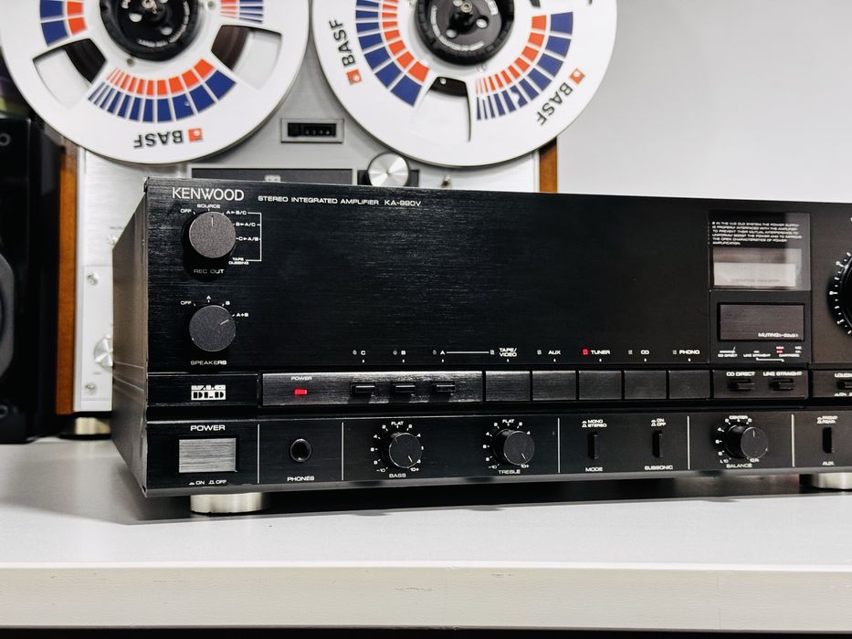 Amplificator KENWOOD KA-990V,factor amortizare-1000, 165W/canal 4 ohmi