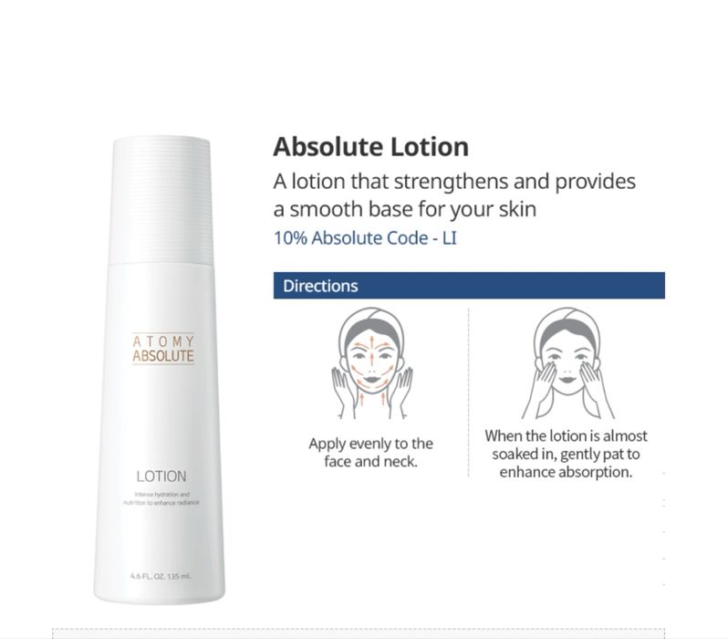 Atomy Absolute skincare set cu 6 produse coreene