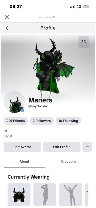 Аккаунт Roblox донатный