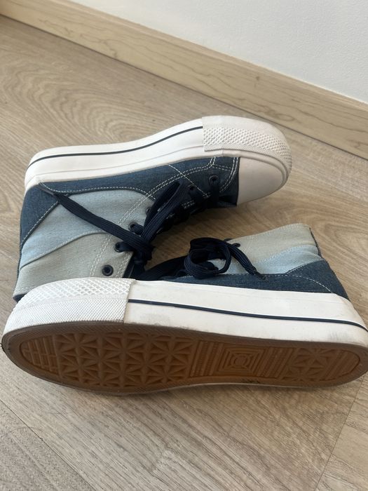 Дънкови дамски кецове