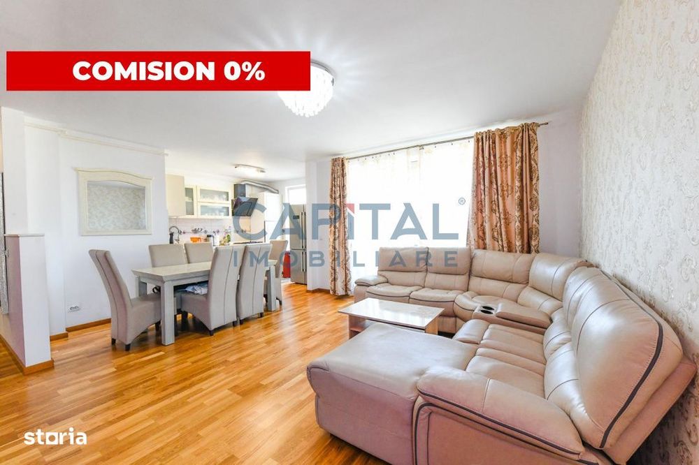 C0MISION 0%! Apartament 3 camere 75,5mp, 2 bai, etajul 4/4, imobil 201