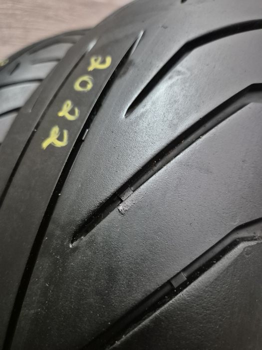 Set anvelope moto 120 70 17 cu 180 55 17 Pirelli Angel Gt 2 dot 2022 si 2023