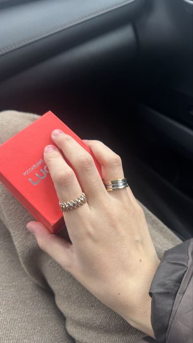 Золотое кольцо 585 булгари