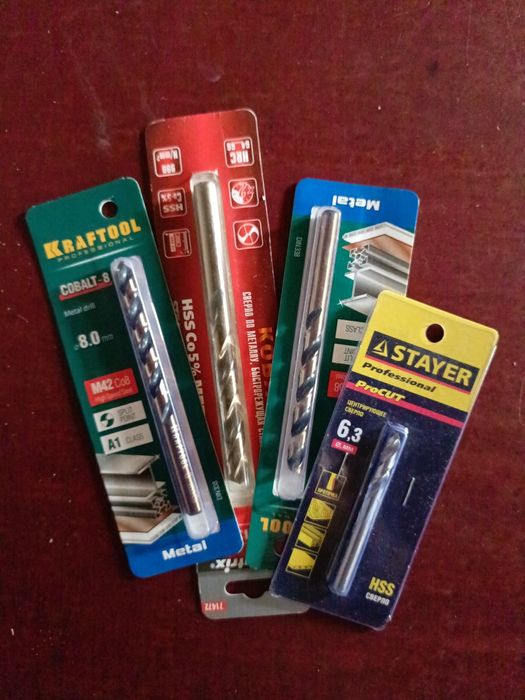 Свёрла по металлу