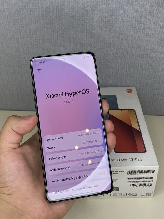 Redmi note 13 pro 12/512gb Ideal