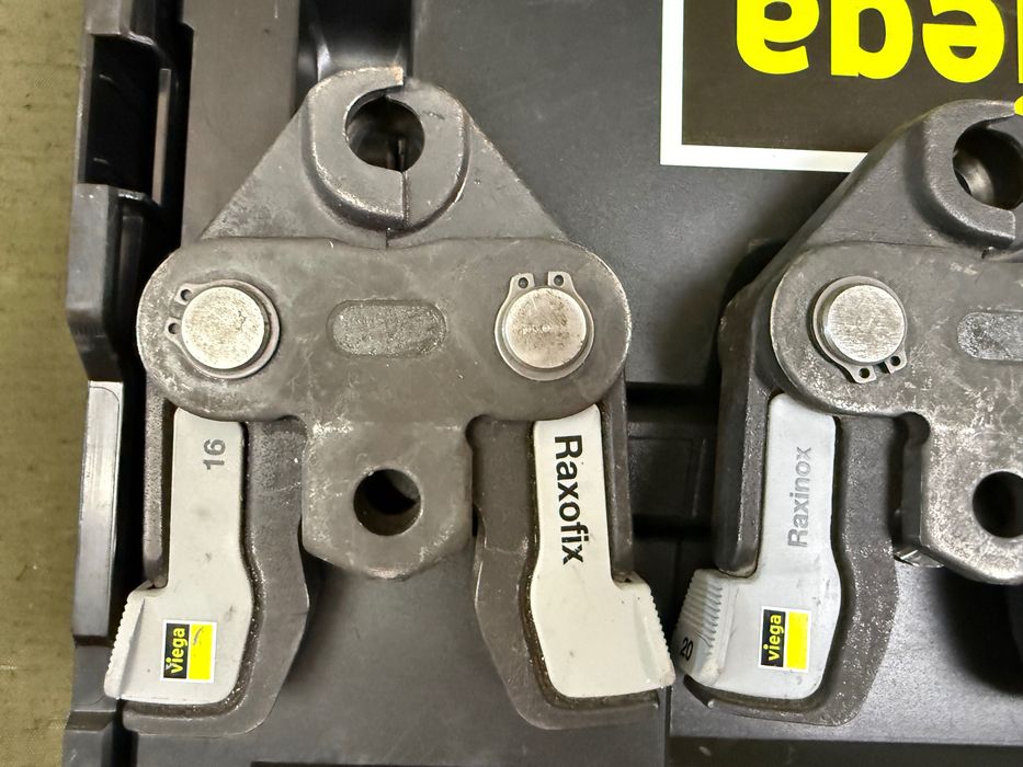 Viega Raxofix / Raxinox Оригинални пресови челюсти 16 / 20 / 25 mm + Sortimo куфар