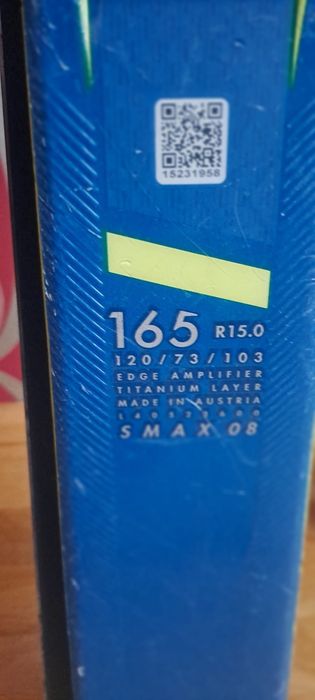 Schiuri 156cm Blizzard / Schiuri 165cm Solomon.