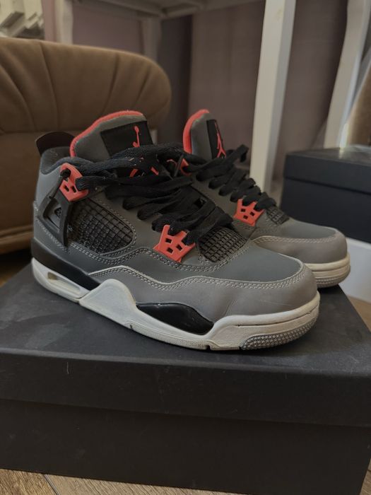 унисекс обувки jordan 4 сиви