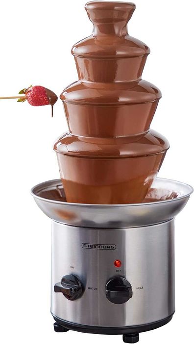 Шоколадов Фонтан Фондю  Steinborg, 170W, 4 Нива, 1250гр.