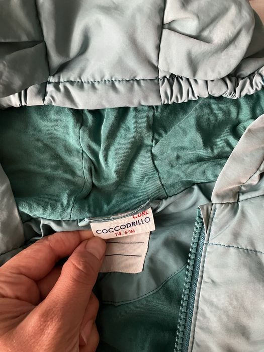 Бебешки гащеризон / ромпърGeorgeи яке 74-80 размер 9-12 месеца дрехи