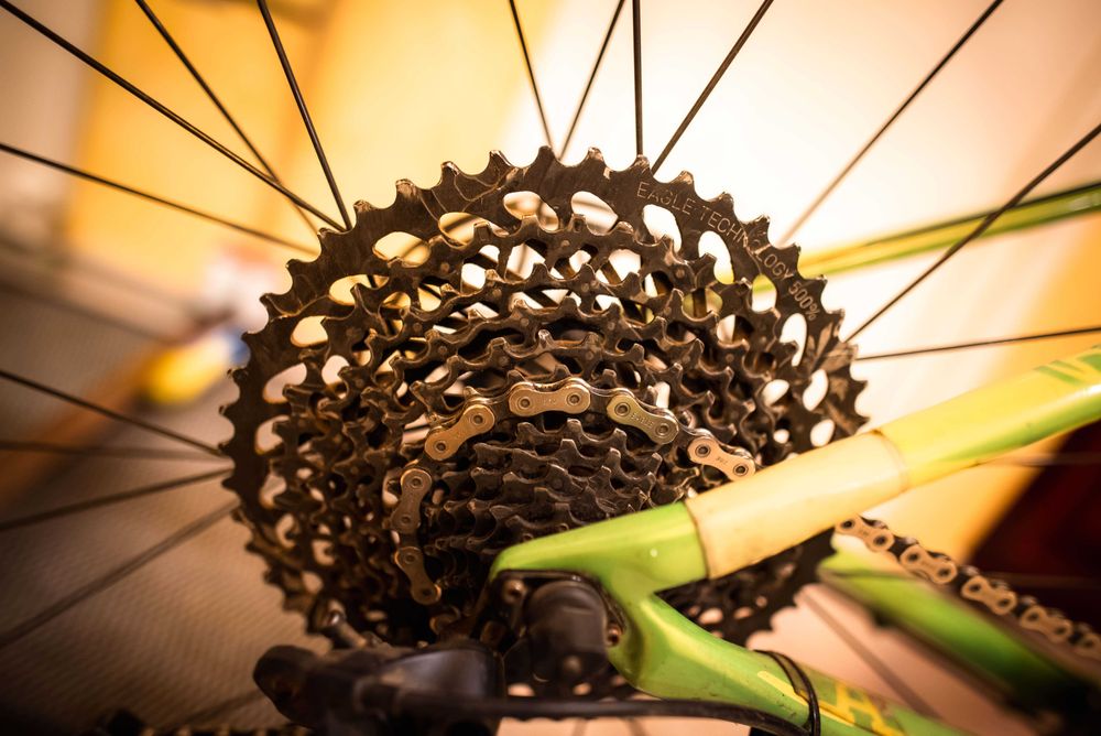 Schimb sau vând MTB Cannondale Lefty fullcarbon  M, 10.3 kg