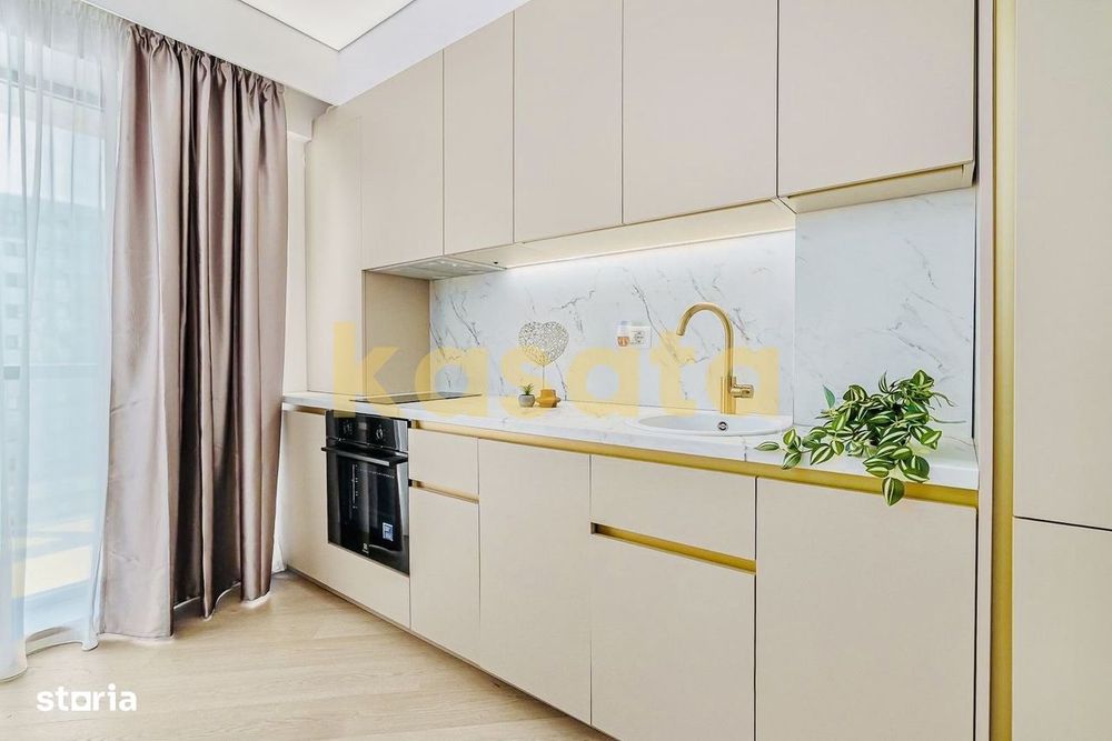 De Inchiriat | Studio Dublu | 2 Camere | Pipera - Aviatiei | Cortina — fotografia 3