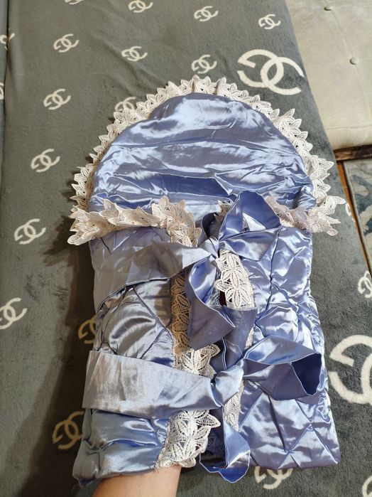 Детский конверт на выписку
