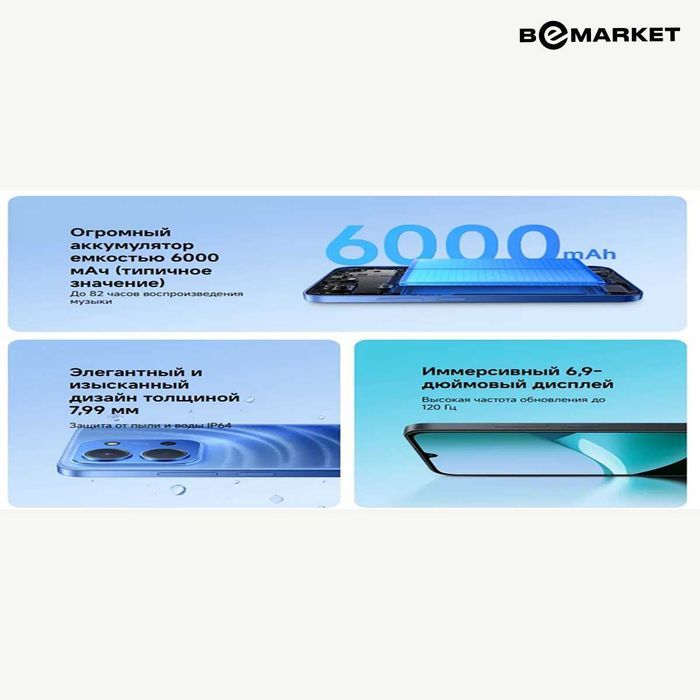 Xiaomi Redmi 15C 8/256 GB Midnight Black