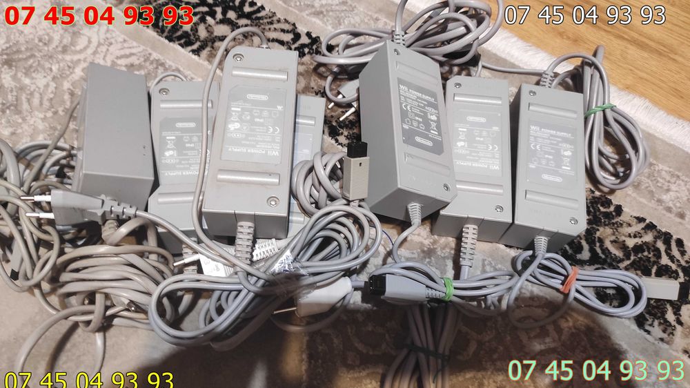 alimentatoare incarcatoare originale WII 12v 3.7A cu proba