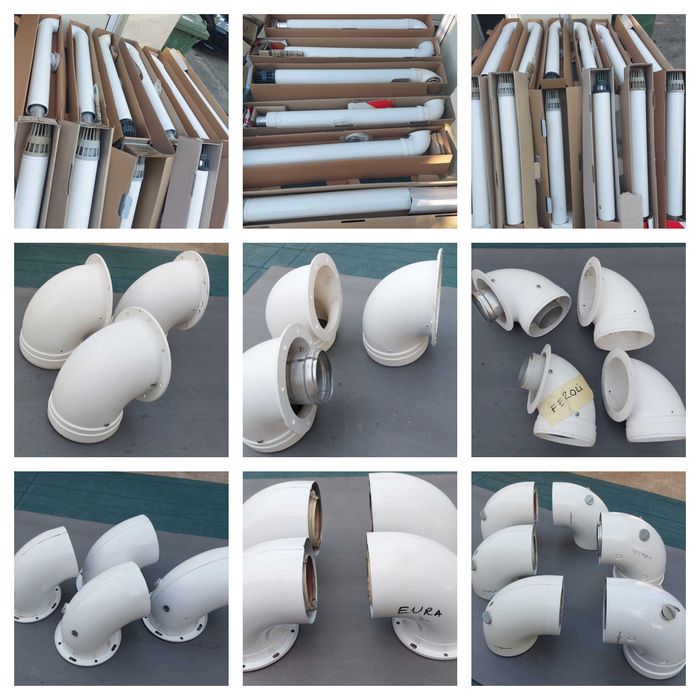 Centrale termice.Sisteme complete pentru evacuare gaze