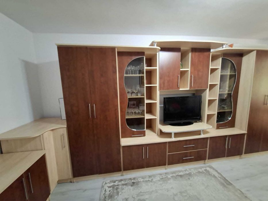 Set mobila living+canapea si fotoliu extensibile