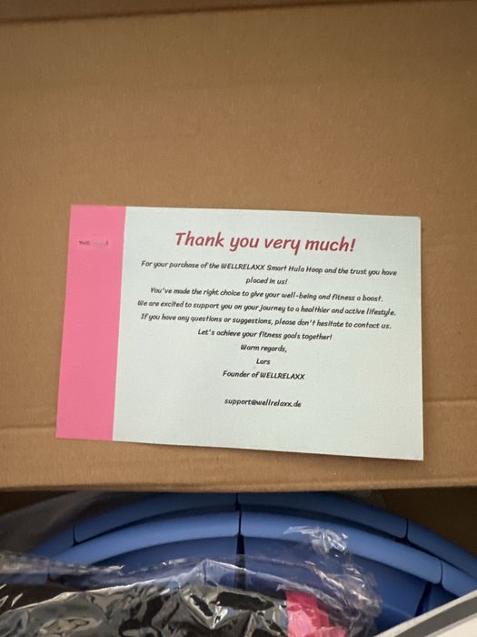 Cerc Fitness Inteligent Wellrelaxx (Smart Hula Hoop) – Extra Silentios