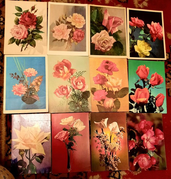 Ретро Открытки новые разной тематики