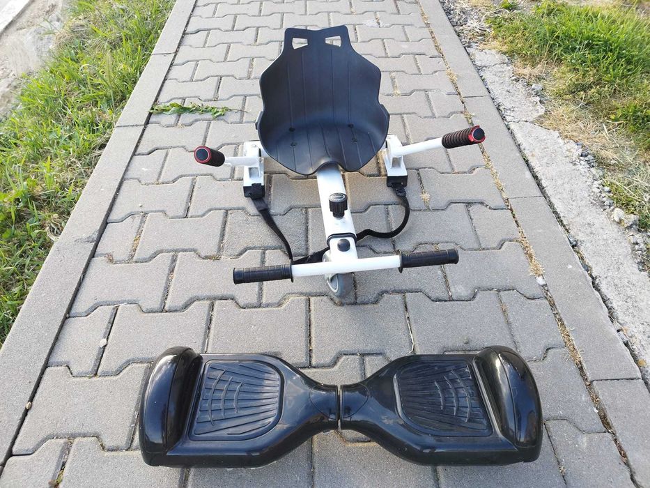 Vând hoverboard în stare foarte bună adaptat cu scaun!