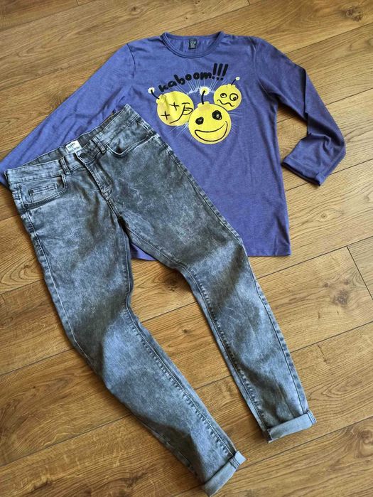 ZARA, PULL & BEAR детски дънки и блузки