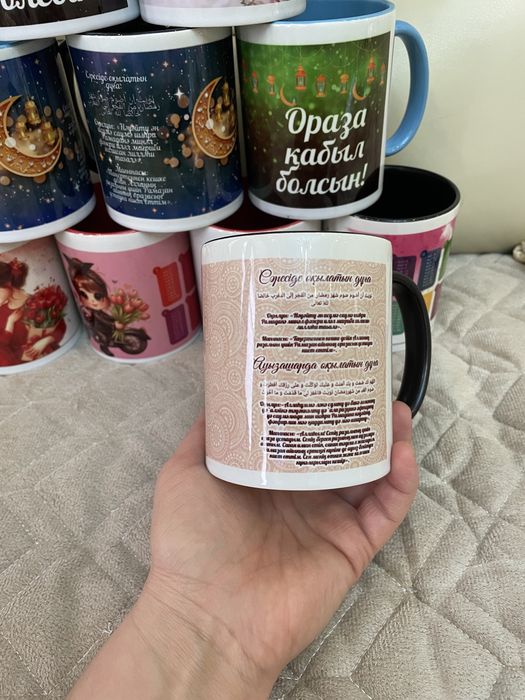 Кружкаға принт басу