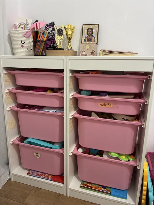 Dulap depozitare cutii jucarii