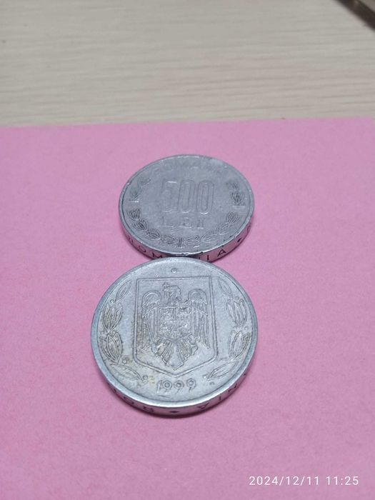 Moneda 500 lei din 1999 stare perfecta