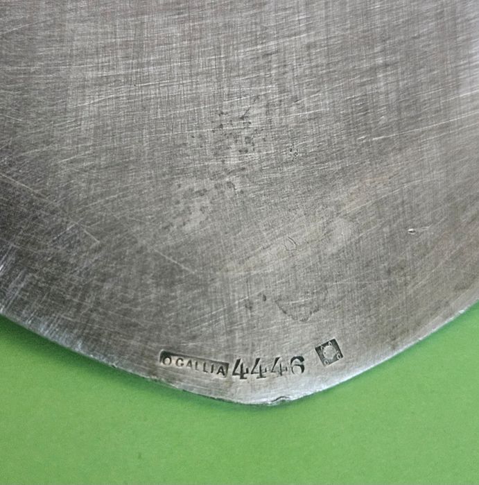 Gallia - Christofle Посребрена купа за Ястие.