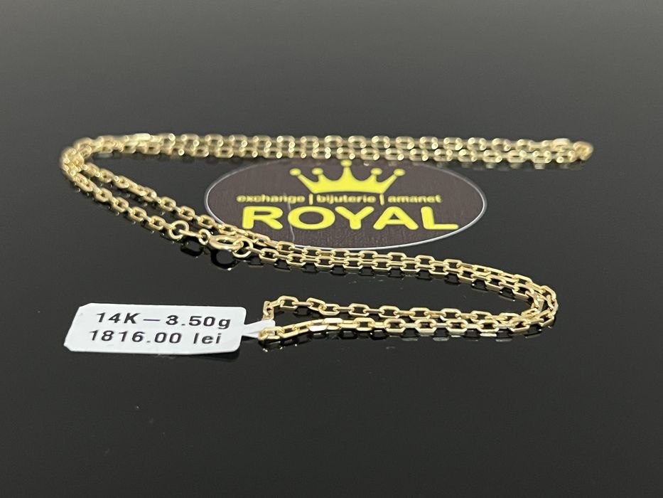 Bijuteria Royal CB : Lant aur 14K 585  3,50 grame
