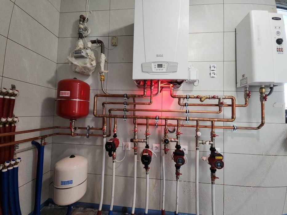 Сварочные работа Отопление установка