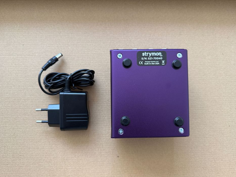 Pedală efect Strymon Zelzah Dual Phaser, cu alimentator