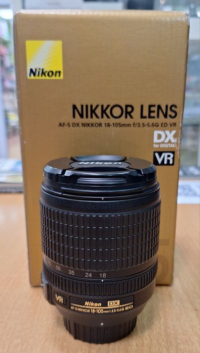 Nikkor AF-S 18-105 VR(мощный зум объектив,стабилизатор,как новый)