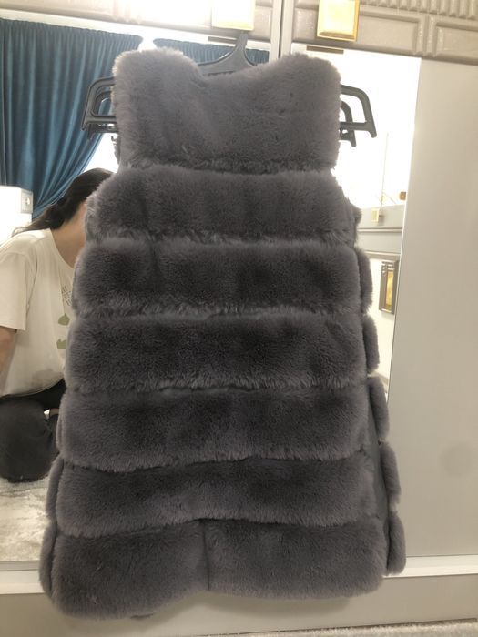 Норковая безрукавка