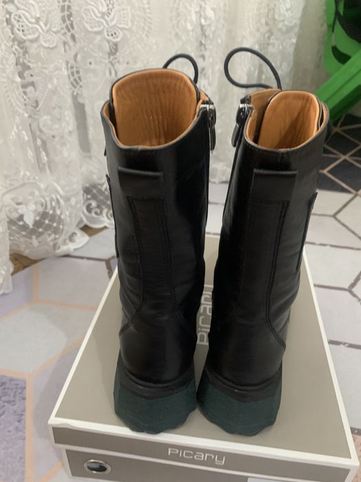 Молодежные кожаные ботинки осень 36 размер