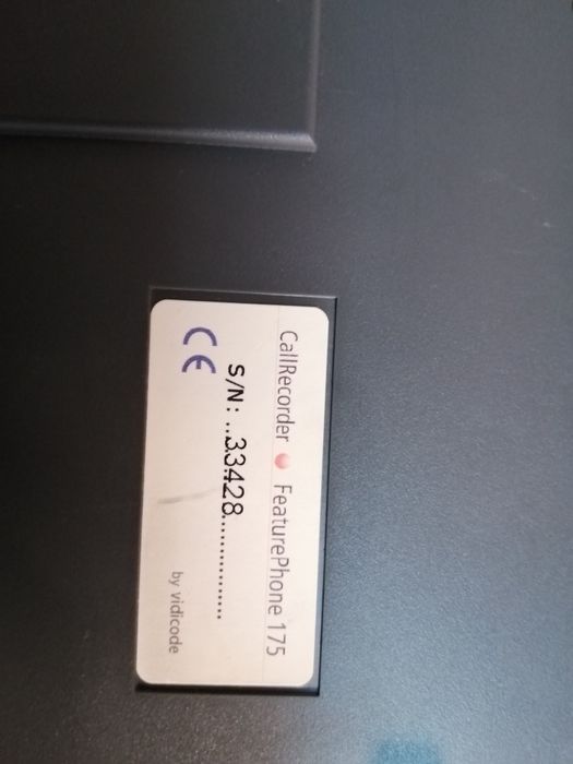 Vand telefon fix cu inregistrare VidiCode FP 175, nou-nout