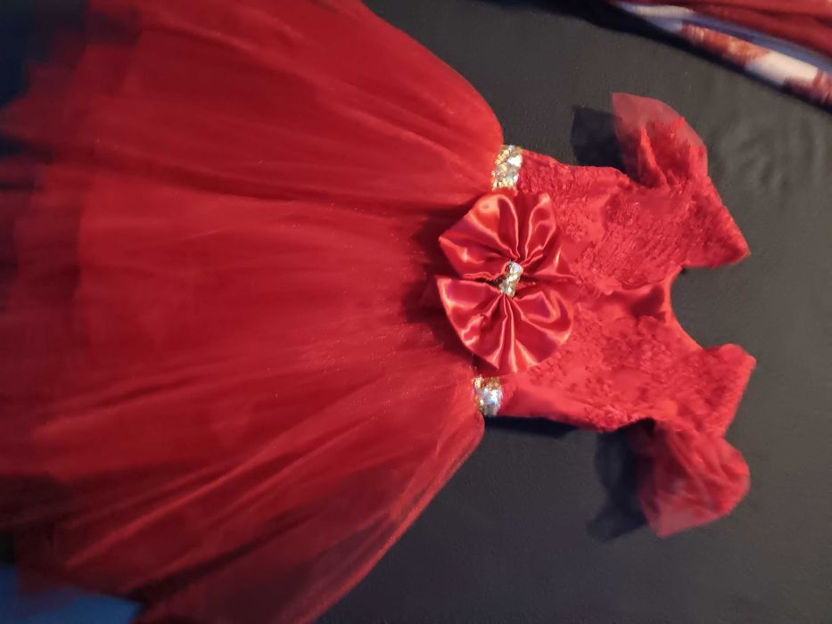 Коледна детска рокля