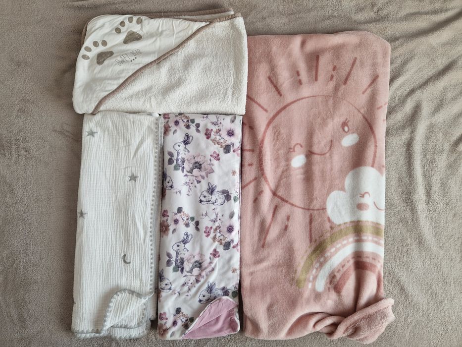 Lot paturici/prosop bebe