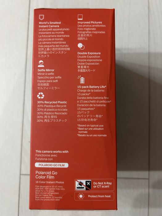 Aparat foto instant Polaroid Go gen 2 + cartus film