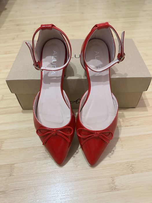 Balerini eleganti din piele