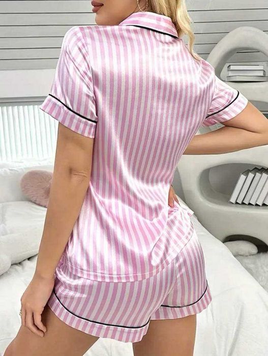 Страхотна сатенена пижама Victoria's secret