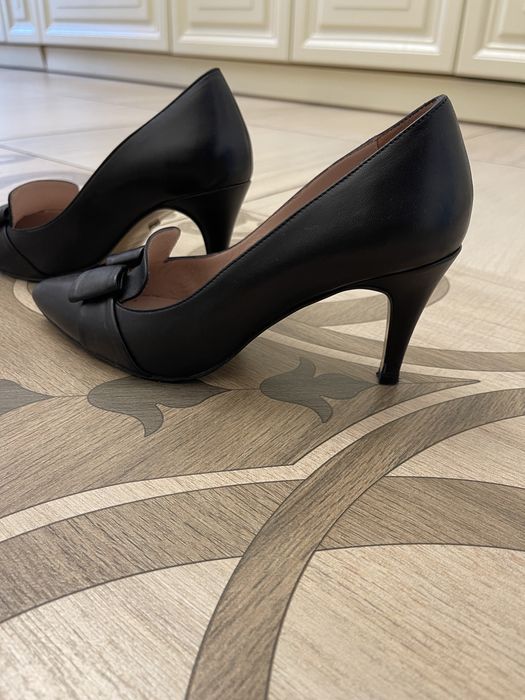 Кожаные удобные туфли